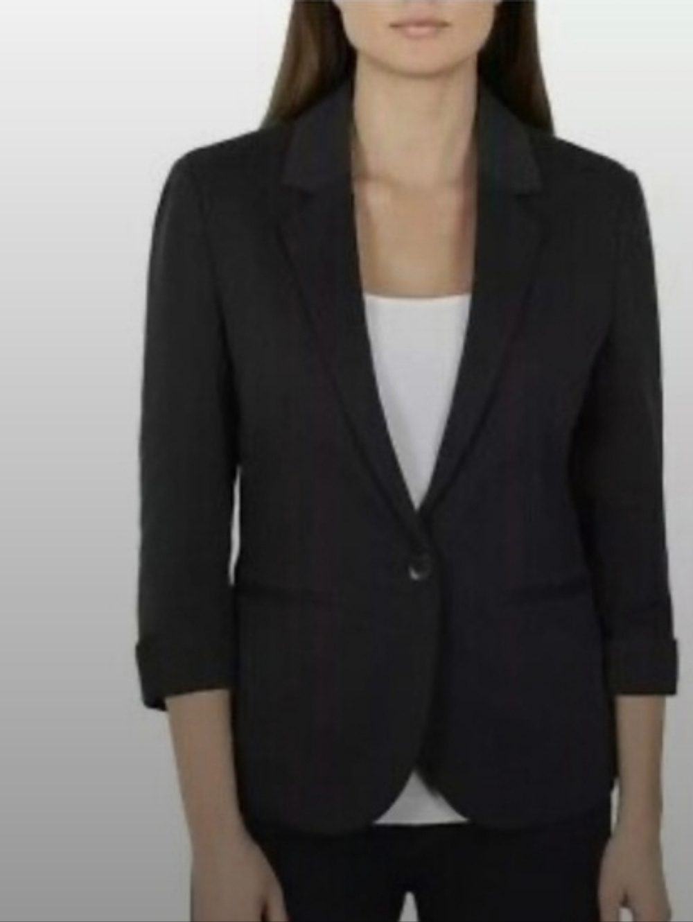 Nicole Miller Women's 3/4 Sleeve Blazer Medium New